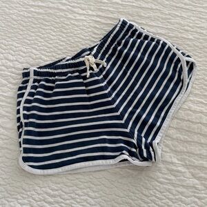 Nordstrom, ⚓️ Navy Blue and White Striped Shorts, Size S (7/8)